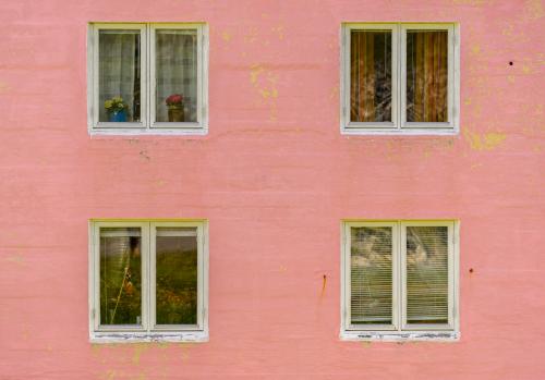 Norwegian windows from Norway Nordland Helgeland Sanna